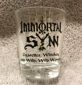 "Whiskey" Shot Glass