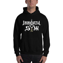 Load image into Gallery viewer, Unisex Hooded Sweatshirt w/ White Logo