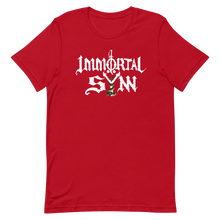 Load image into Gallery viewer, Immortal Sÿnn Logo - Unisex T-Shirt - Dark Colors